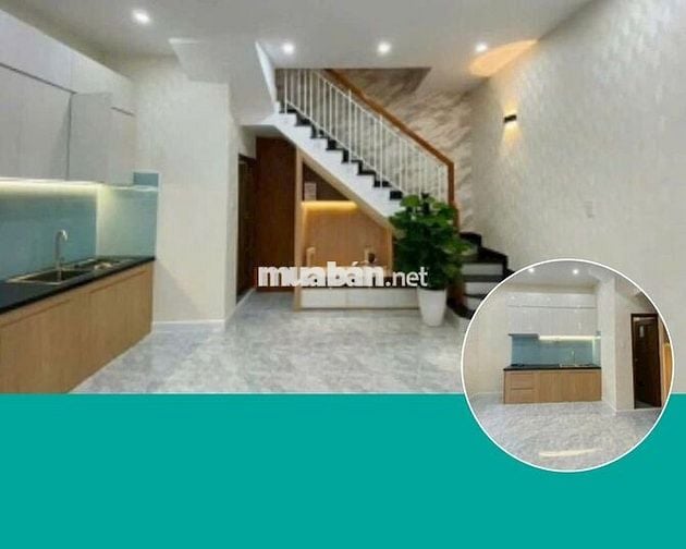 Cho Thuê Nhà Mới Giá Rẻ Hẻm Đường HT 17 P. Hiệp Thành Q12