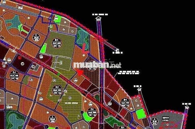 MẢNH ĐẤT 77M VỈA HÈ 5M OTO MẶT TIỀN 5M KHU ĐT KIM CHUNG GIÁ 13.986 TY