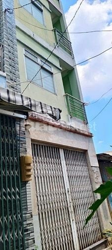 Cho thuê nhà hẻm 5m(XH) Tân Hóa, P14, Q.6 giá 10tr