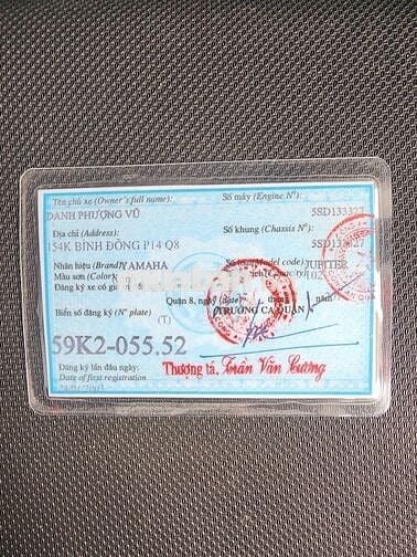 Jupiter Biển Số TP.HCM Chính Chủ