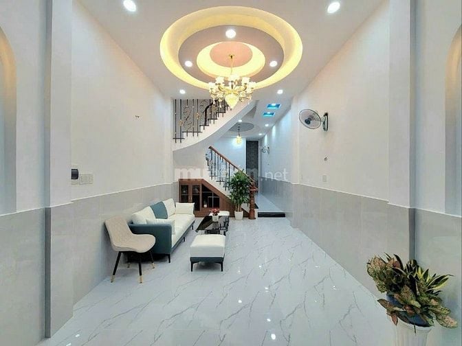 Bán gấp 2 tỷ 380 nhà 59m² đường Nguyễn Xí, P26, Bình Thạnh. Xây 4 tầng