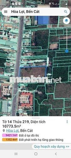 Bán 1 hec 700m Đất mặt tiền DT 741