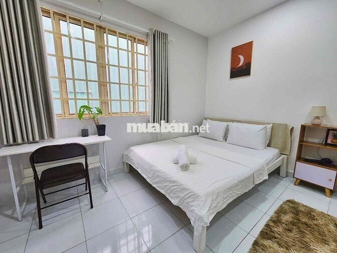 ✨Trống sẵn Studio cửa sổ lớn_Full NT_Free xe gần CV Lê Văn Tám