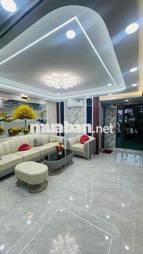 MT KĐB, TRẦN THỊ NĂM, TMT, Q12, NHÀ ĐẸP 6Lầu, Full NT cao cấp