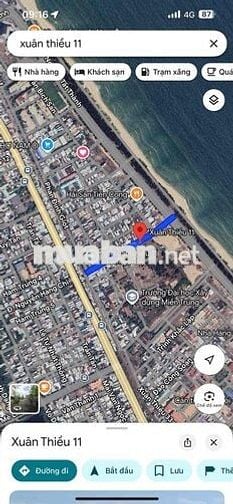 Bán đất tặng nhà c4 MT Xuân Thiều 11