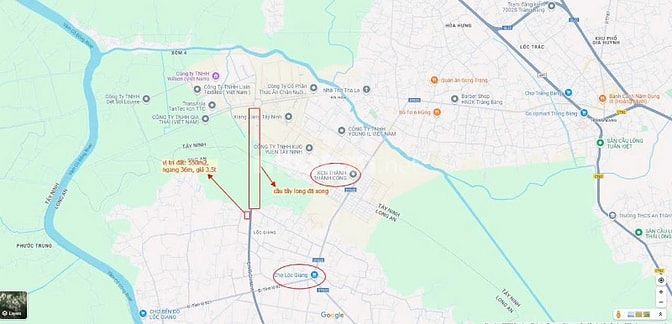 Bán đất mặt tiền rộng lớn đường trải nhựa 