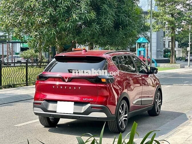 Vinfast VFe34 sx 2022 màu đỏ, thuê pin
