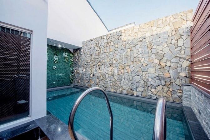 Cho Thuê Biệt thự có hồ bơi đẹp mới – Đường NTT và NVL - Quận 7 