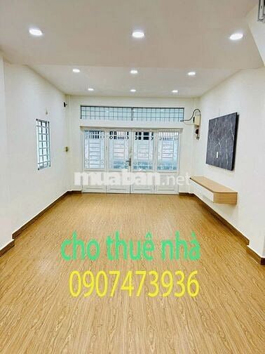 CHO THUÊ NHÀ 3 MẶT TIỀN HẺM – ĐƯỜNG CHU VĂN AN, Q. BÌNH THẠNH