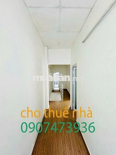 CHO THUÊ NHÀ 3 MẶT TIỀN HẺM – ĐƯỜNG CHU VĂN AN, Q. BÌNH THẠNH