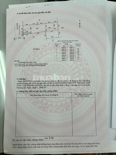 MT 22A Phó Cơ Điều - DT 110m2 ( 5* 18 nở hậu 8m ) . Giá 24 T