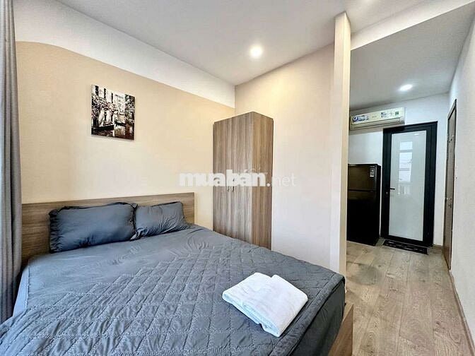 CHO THUÊ CĂN 1 PN BAN CÔNG TÁCH BẾP FULL NỘI THẤT GẦN CẦU THỊ NGHÈ 1