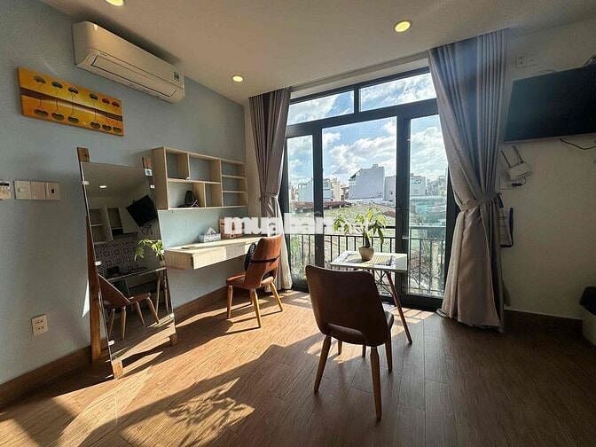 CHO THUÊ CĂN HỘ CHUNG CƯ BAN CÔNG 35M2 FULL NT NGAY CẦU ÔNG LÃNH Q1