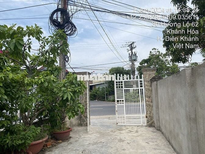 Bán nhà đất 331m2 MT Hương Lộ 62,ngay Cụm CN Diên Thọ VNC, Diên Khánh