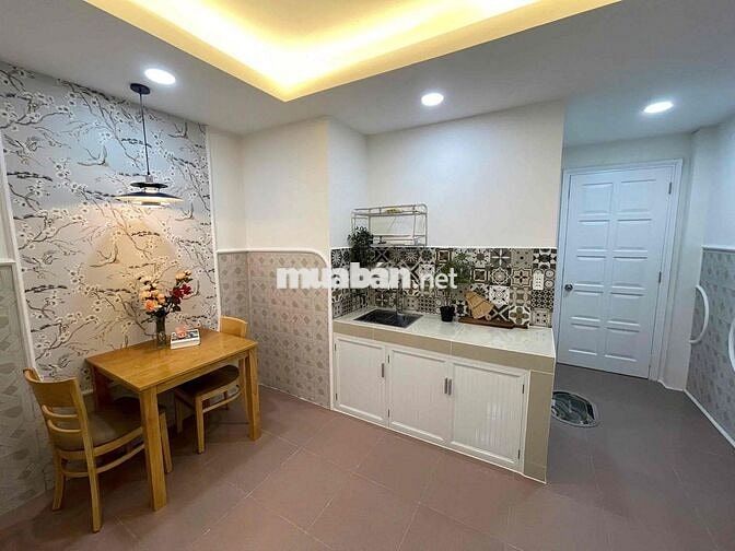 Căn hộ 1PN mới full nội thất tách bếp ở Chu Văn An Bình Thạnh