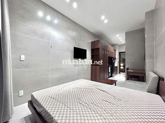 Căn hộ dịch vụ 30m2 1 giường ngủ 778 Nguyễn Kiệm