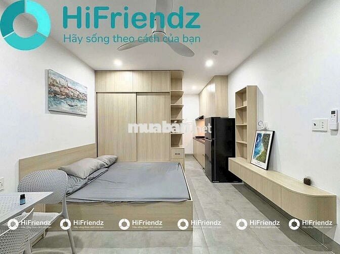 CHO THUÊ CHDV STUDIO BANCOL FULL NỘI THẤT  VƯỜN LẠI - TÂN HƯƠNG