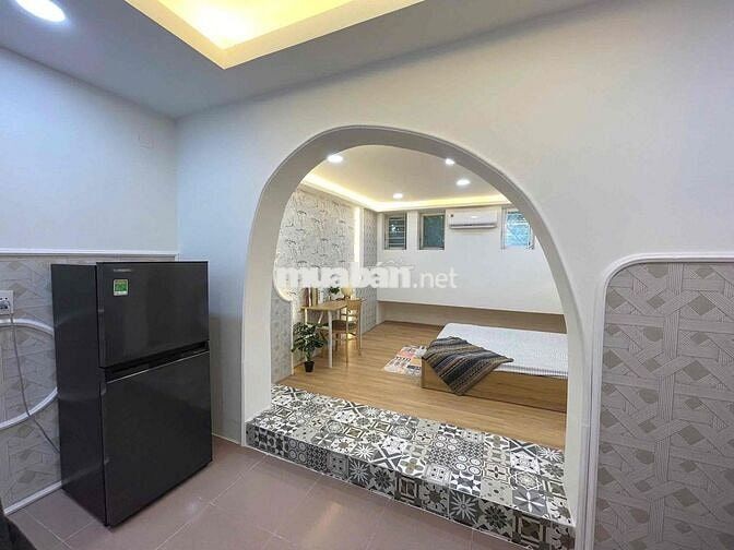 Căn hộ 1PN mới full nội thất tách bếp ở Chu Văn An Bình Thạnh