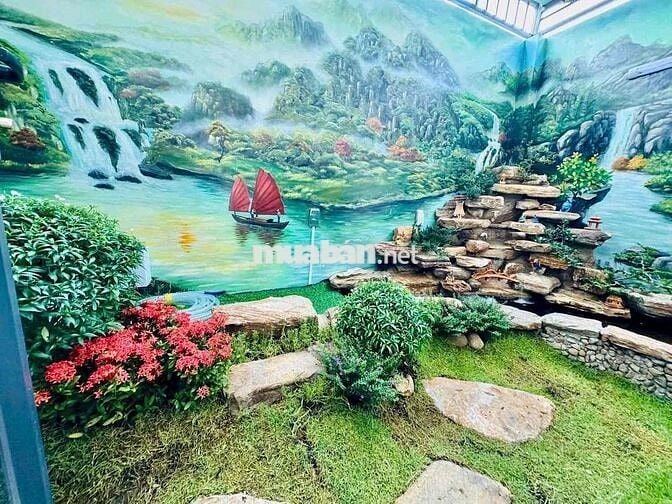 SIÊU PHẨM SANG TRỌNG NGANG 5M ĐẸP MÊ LY GẦN CHỢ ĐẦU MỐI HÓC MÔN