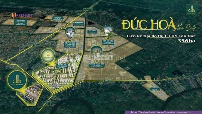 SỔ HỒNG RIÊNG TỪNG NỀN, ĐẤT NỀN THỔ CƯ (ĐỨC HÒA NEW CITY, AN NÔNG 7)