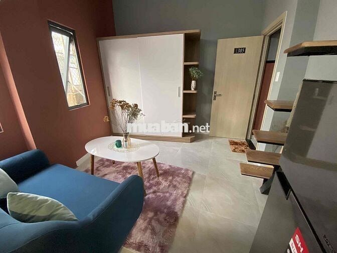DUPLEX RỘNG - GÁC CAO - BAN CÔNG - FULL NỘI THẤT - MÁY GIẶT RIÊNG