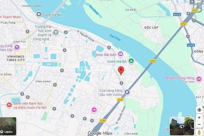 Chính chủ bán lô đất cực đẹp đường Nguyễn Khoái. Miễn mời quảng cáo!