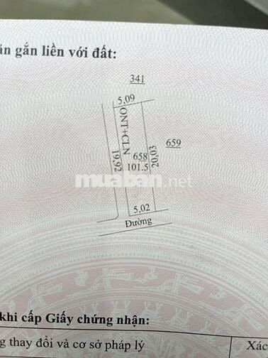 Chính chủ bán lô đất góc 101 m2 - Sát KCN Visip Giao Thủy, Nam Định