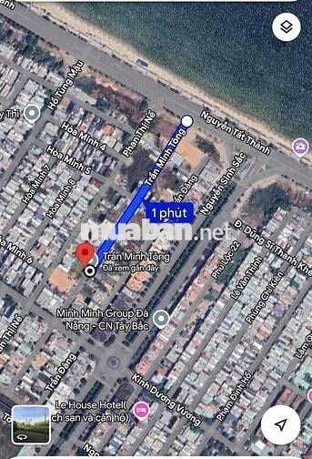 Bán đất khu A1 đường Trần Minh Tông