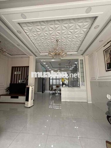 BIỆT THỰ MỚI XÂY, 80m2 NHÀ BÈ, OTO NGỦ TRONG NHÀ, DỌN VÀO Ở NGAY.