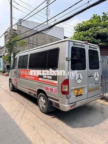 Mercedes Sprinter tải van 6 người 900kg 9 chủ ký