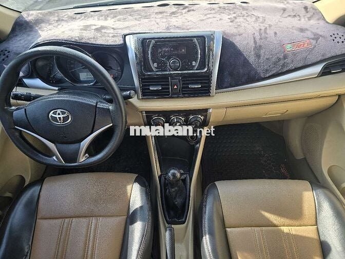 VIOS 1.5E 2017 SỐ SÀN 133000KM BẢO HÀNH 1 NĂM
