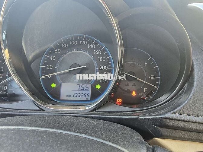 VIOS 1.5E 2017 SỐ SÀN 133000KM BẢO HÀNH 1 NĂM