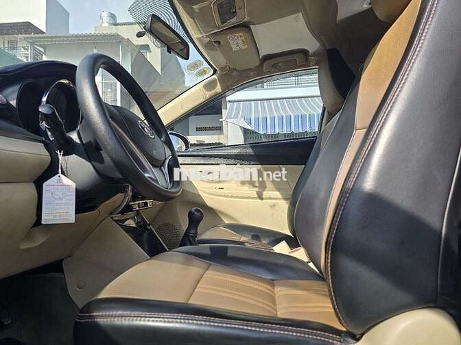 VIOS 1.5E 2017 SỐ SÀN 133000KM BẢO HÀNH 1 NĂM