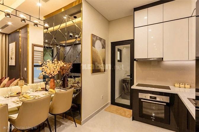 Cần bán căn hộ 2PN, 50m²,nội thất cơ bản,gần chợ đầu mối Bình Điền