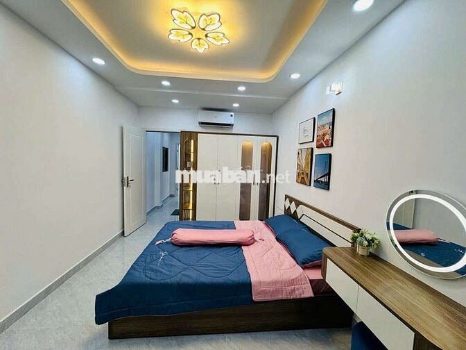 95m2 A4 xe hơi vô tới nhà ngay Bàu Cát 4 tầng BTCT 4PN Master Sổ đẹp