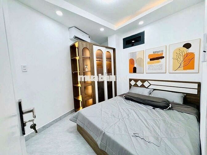 95m2 A4 xe hơi vô tới nhà ngay Bàu Cát 4 tầng BTCT 4PN Master Sổ đẹp