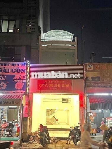 CHO THUÊ NHÀ HOT THÀNH THÁI 4x35m 1 TRỆT 2 LẦU NGAY NGÃ BA  GIÁ TỐT