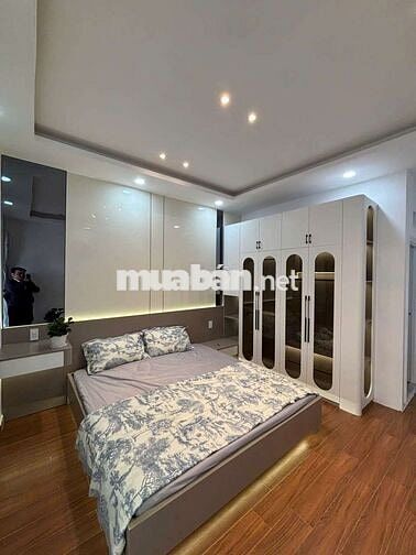 Nhà phố Dương Quảng Hàm,  60m2 Trệt lầu,   Full nội thất  6.3T