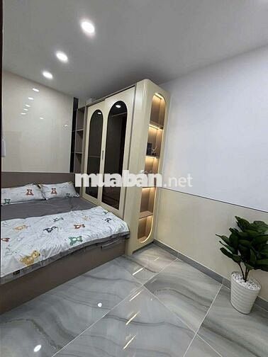 Nhà phố Dương Quảng Hàm,  60m2 Trệt lầu,   Full nội thất  6.3T