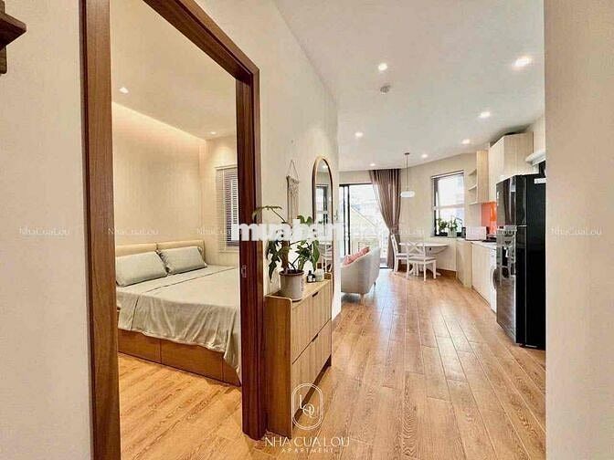 Căn Hộ 1PN/2PN Tách Bếp Cao Cấp Full NT 40M2 - Ngay Cầu Lê Văn Sỹ