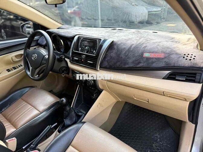 TOYOTA VIOS 1.5E 2017MT ,BH 1 NĂM XE RẤT ĐẸP