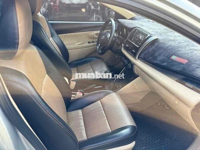 TOYOTA VIOS 1.5E 2017MT ,BH 1 NĂM XE RẤT ĐẸP