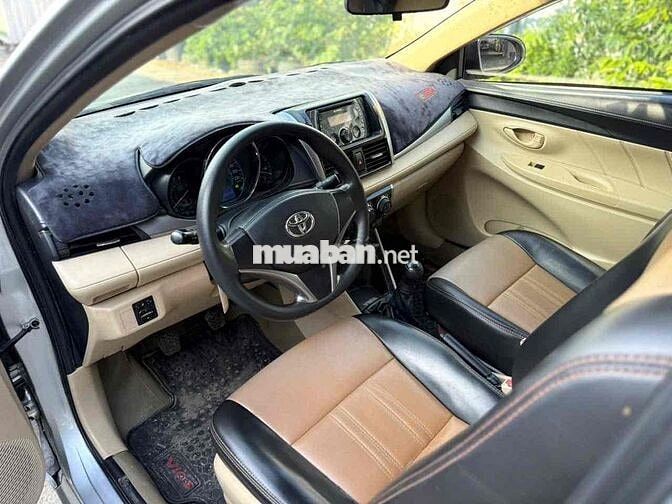TOYOTA VIOS 1.5E 2017MT ,BH 1 NĂM XE RẤT ĐẸP