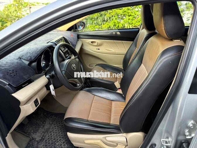 TOYOTA VIOS 1.5E 2017MT ,BH 1 NĂM XE RẤT ĐẸP