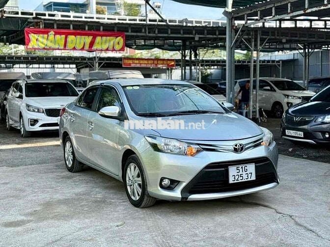 TOYOTA VIOS 1.5E 2017MT ,BH 1 NĂM XE RẤT ĐẸP