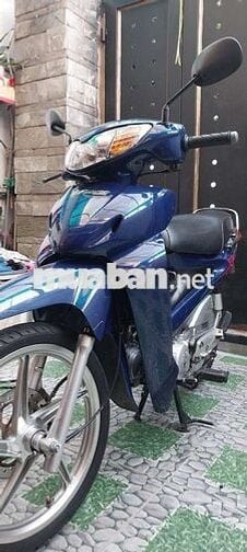 Xe máy Honda Future màu xanh