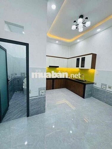 Nhà 1 trệt 1 lầu đẹp 5x20m Shr Mt nhựa 7m thông ngay ngã 5 chợ Đầu Môi