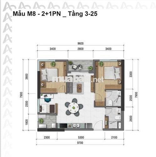 Bán căn hộ Daqua- Bến Bình Đông, Quận 8, tầng trung đẹp, 69m2, 3.78 tỷ