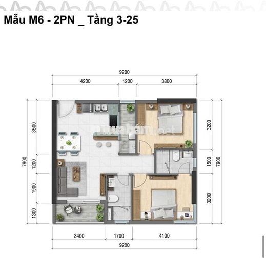 Bán căn hộ Daqua- Bến Bình Đông, Quận 8, tầng trung đẹp, 69m2, 3.78 tỷ