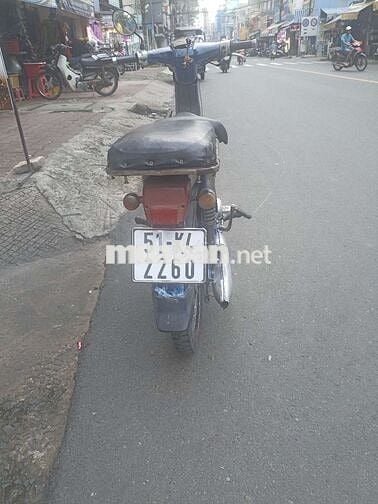 Honda Cub có đề zin đẹp cổ kiểng cà phê